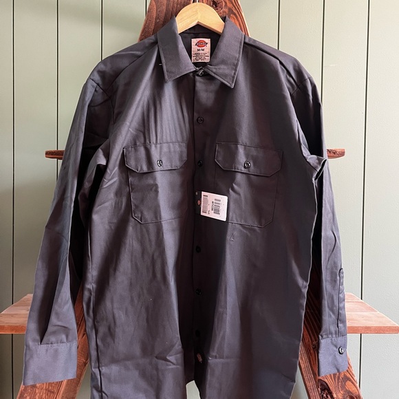 Dickies original fit twill work shirt. NWT - Picture 2 of 3